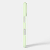 Lime Green Initials Monogram Simple Minimal  Case-Mate iPhoneケース (裏面 / 右)