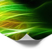 Lime Green Lizard ポスター (角)