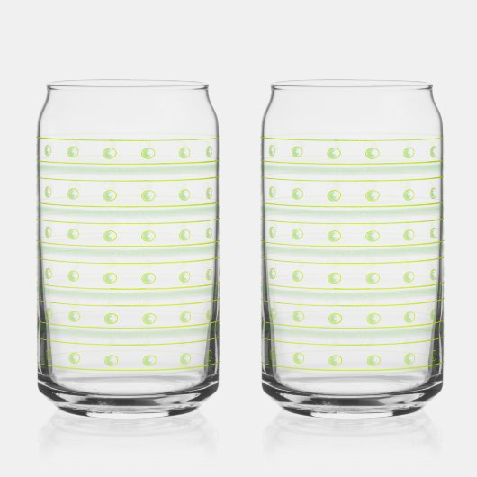 Lime Green Soda Glass ガラス缶 (裏面)