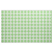 Lime Moroccan Lattice - Quatrefoil Gears Pattern ファブリック (ファットクウォーター)