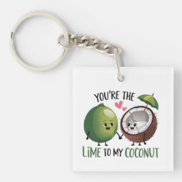 Lime to My Coconut Valentine キーホルダー