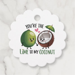 Lime to My Coconut Valentine フェイバータグ