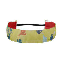 Lime Tracks Non-Slip Headbands