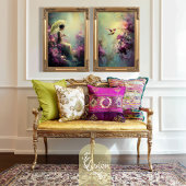 Lime Whispers Hummingbird Ethereal Floral 薄葉紙