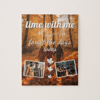lime with me, forget the day's woes Foto Vorlag ジグソーパズル