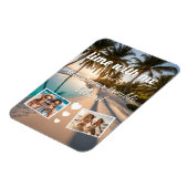 lime with me, leave trouble behind, Foto Vorlage マグネット (左側)