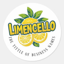 Limencello | モダンな黒と白のテキスト