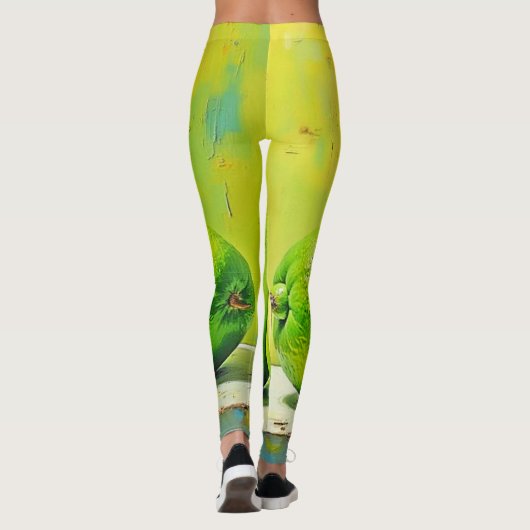 Limes' Bright Summer Pop Design レギンス (裏面)