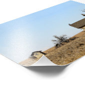 Limestone Bichet One room Schoolhouse，カンザス フォトプリント (角)