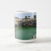 Limestone Cliffs and Emerald Waters  コーヒーマグカップ (中央)