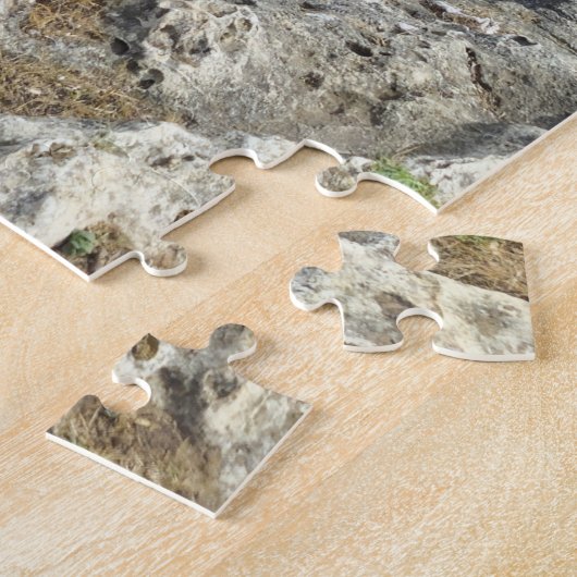 Limestone Cliffs and Emerald Waters ジグソーパズル (側面)