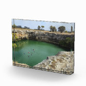 Limestone Cliffs and Emerald Waters フォトブロック (右)