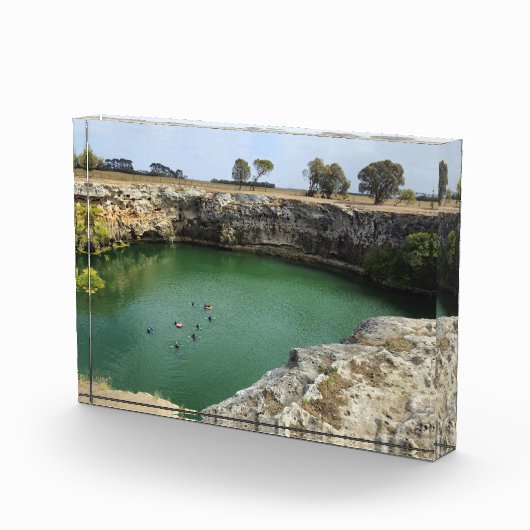 Limestone Cliffs and Emerald Waters  フォトブロック (右)