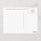 Limestone obelisk、ウィリアム・ヘンリー・ハリソン墓 ポストカード (裏面)