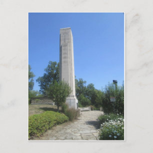 Limestone obelisk、ウィリアム・ヘンリー・ハリソン墓 ポストカード