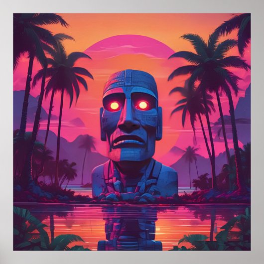 Liminal Polynesian Haunt ポスター (正面)