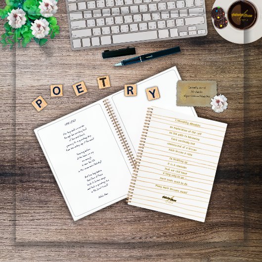 Liminality Hardcover Journal by Poet Adiela Akoo ノートブック