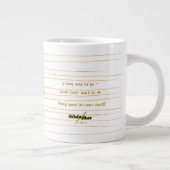 Liminality Jumbo Mug by Poet Adiela Akoo ジャンボコーヒーマグカップ (右)