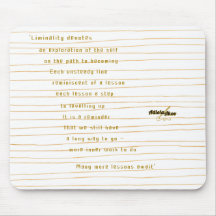 Liminality Mouse pad by Poet Adiela Akoo