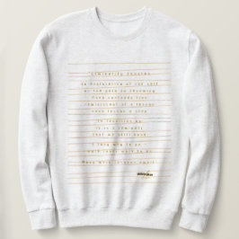 Liminality Sweatshirt by Poet Adiela Akoo スウェットシャツ