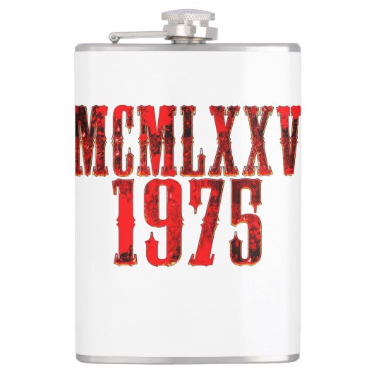Limited Edition 1975 Birthday 50 year フラスク (正面)