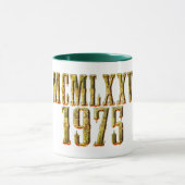 Limited Edition 1975 Birthday 50 year マグカップ (中央)