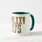 Limited Edition 1975 Birthday 50 year マグカップ (正面右)