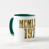 Limited Edition 1975 Birthday 50 year マグカップ (正面左)