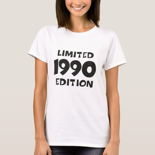 Limited Edition 1990 Tシャツ (正面)
