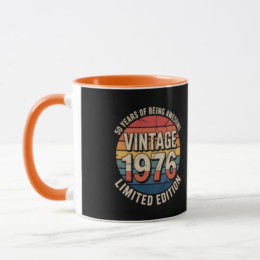Limited Edition Birth Year 1976 マグカップ (左)
