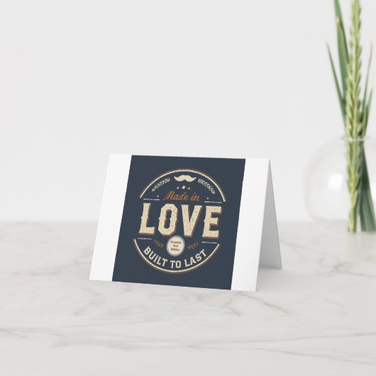 Limited Edition Father’s Day Card – Funny Gift  サンキューカード (正面)