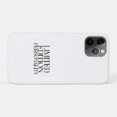 Limited Edition Personality Minimalist Typography Case-Mate iPhoneケース (裏面(横))