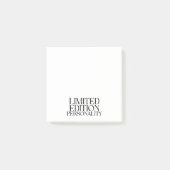 Limited Edition Personality Sarcastic Typography ポストイット (正面)