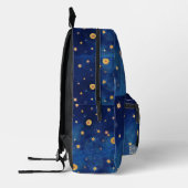 Limited Edition Van Gogh Starry Night Backpack プリントバックパック (左)