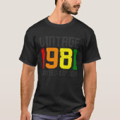 Limited Edition - Vintage 1981 Tシャツ (正面)