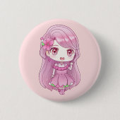 [Limited Time Offer] Sakura Mugi Buttons 缶バッジ (正面)