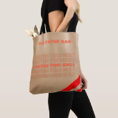 Limited time only THE Paper Bag shopping tote bag トートバッグ (クローズアップ)