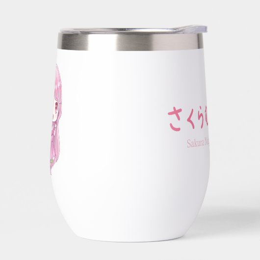 [Limited-time product] Sakura Mugi Water Bottle (左面)