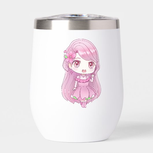 [Limited-time product] Sakura Mugi Water Bottle (正面)