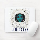 Limitless Astronaut Girl - Mousepad マウスパッド (マウス)