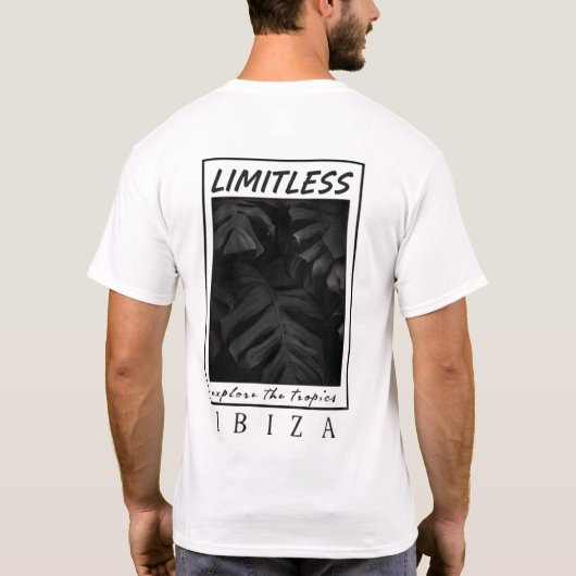 Limitless Ibiza | プレミアムTシャツ Tシャツ (裏面)