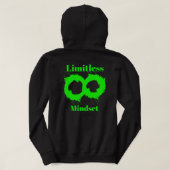Limitless Mindset Hoodie – Motivational パーカ (デザイン裏面)