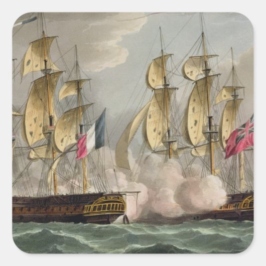 L'Immortalite、1798年10月20日の撮影 スクエアシール (正面)
