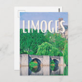 Limoges Photo Vintage  ポストカード (正面/裏面)