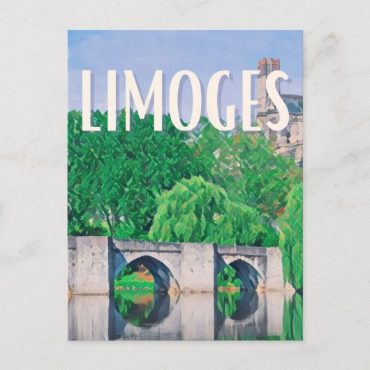Limoges Photo Vintage  ポストカード (正面)