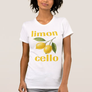limon cello t-shirt for women and men tシャツ