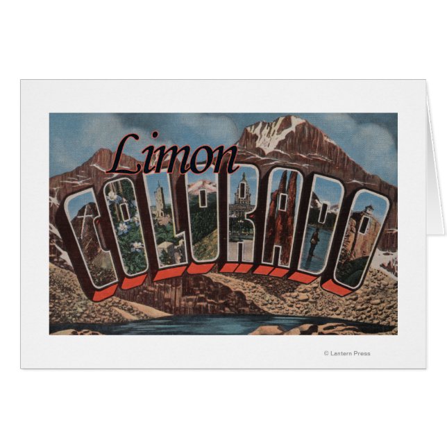 Limon, ColoradoLarge Letter ScenesLimon, CO (正面横)