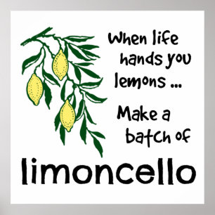 Limoncelloのバッチを作って下さい ポスター