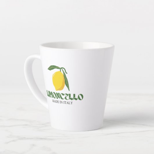 Limoncello カフェラテマグ (左アングル)
