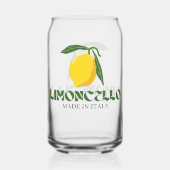 Limoncello ガラス缶 (裏面)